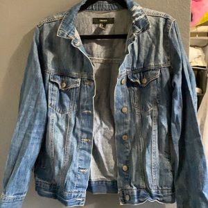 Distressed Jean Jacket